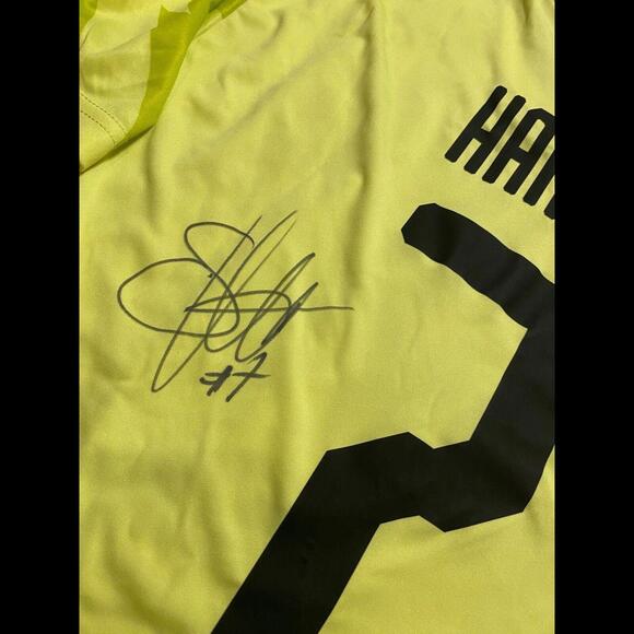 VICTORIA KÖLN Match ISSUE Worn & Signed Jersey Handle #7 Bundesliga 3 Germany - Picture 9 of 9
